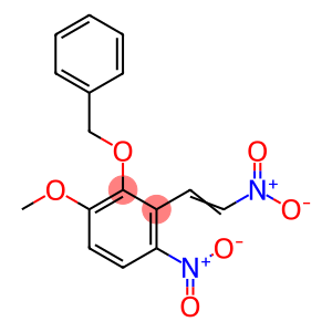 2-(Benzyloxy)-3-methoxy-2,6-dinitrostyrene