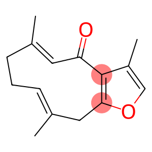 呋喃二烯酮,蓬莪术环二烯酮