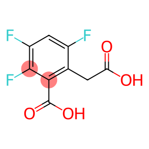 Benzeneacetic acid, 2-carboxy-3,4,6-trifluoro-