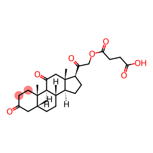 5β-Pregnane-3,11,20-trione, 21-hydroxy-, hydrogen succinate (7CI,8CI)