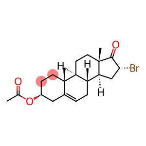 Androst-5-en-17-one, 3-(acetyloxy)-16-bromo-, (3β,16α)- (9CI)