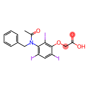 [3-(N-Benzylacetylamino)-2,4,6-triiodophenyloxy]acetic acid