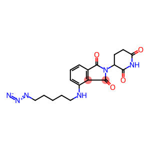 4-((5-azidopentyl)amino)-2-(2,6-dioxopiperidin-3-yl)isoindoline-1,3-dione