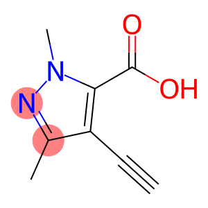 1H-Pyrazole-5-carboxylicacid,4-ethynyl-1,3-dimethyl-(9CI)