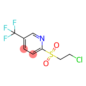 2-[(2-CHLOROETHYL)SULFONYL]-5-(TRIFLUOROMETHYL)PYRIDINE