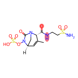 SULFURIC ACID, MONO[(2S,5R)-2-[[[2-(AMINOSU LFONYL)ETHYL]AMINO]CARBONYL]-3-METHYL-7-OXO1,6-DIAZABIC