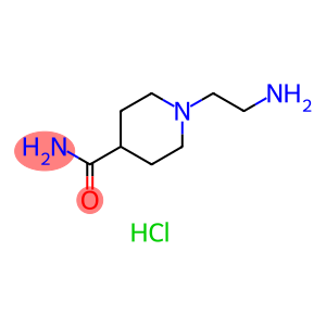 1-(2-Aminoethyl)piperidine-4-carboxamide hydrochloride