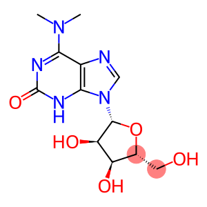 6-Dimethylamino-9-β-D-ribofuranosyl-9H-purin-2(1H)-one