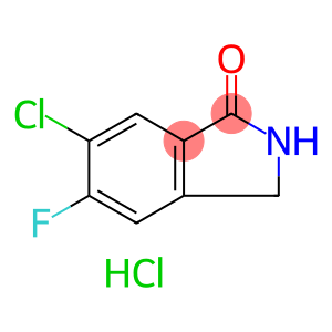 6-氯-5-氟异吲哚啉-1-酮盐酸盐