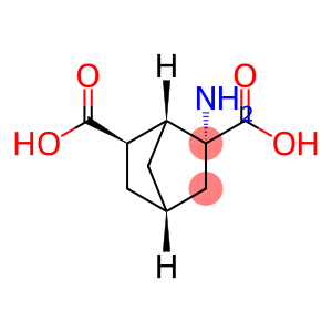 Bicyclo[2.2.1]heptane-2,6-dicarboxylic acid, 2-amino-, (1R,2R,4S,6R)-rel- (9CI)