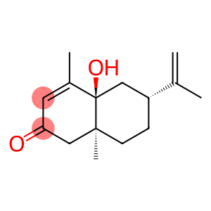 (4aS)-4a,5,6,7,8,8a-Hexahydro-4aβ-hydroxy-6α-isopropenyl-4,8aα-dimethylnaphthalene-2(1H)-one