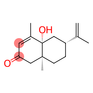 (4aR)-4a,5,6,7,8,8a-Hexahydro-4aα-hydroxy-6α-isopropenyl-4,8aα-dimethylnaphthalene-2(1H)-one