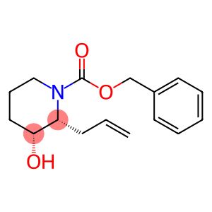 (2S*,3S*)-Benzyl 2-Allyl-3-hydroxy-1-piperidinecarboxylate