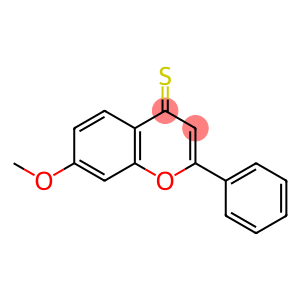 4H-1-Benzopyran-4-thione, 7-methoxy-2-phenyl-