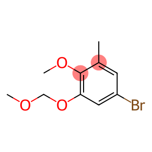 5-bromo-2-methoxy-1-(methoxymethoxy)-3-methylbenzene