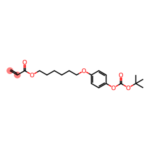 丙烯酸6-(4-((叔丁氧基羰基)氧基)苯氧基)己酯