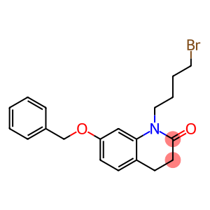 2(1H)-Quinolinone, 1-(4-bromobutyl)-3,4-dihydro-7-(phenylmethoxy)-