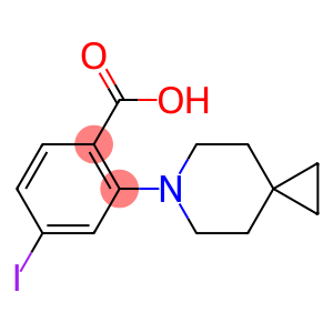 4-Iodo-2-(6-azaspiro[2.5]octan-6-yl)benzoic acid