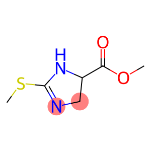 1H-Imidazole-5-carboxylic acid, 4,5-dihydro-2-(methylthio)-, methyl ester