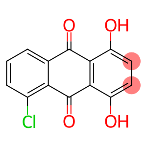 9,10-Anthracenedione, 5-chloro-1,4-dihydroxy-