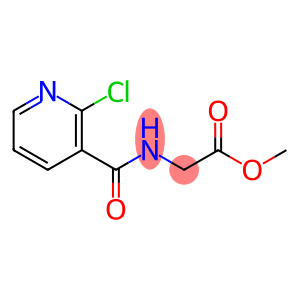 METHYL 2-[[(2-CHLORO-3-PYRIDYL)CARBONYL]AMINO]ACETATE