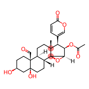 Bufa-20,22-dienolide, 16-(acetyloxy)-14,15-epoxy-3,5-dihydroxy-19-oxo-, (3β,5β,15β,16β)-