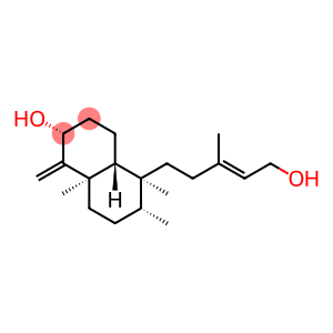 [2R,4aβ]-Decahydro-5β-[(E)-5-hydroxy-3-methyl-3-pentenyl]-5,6α,8aα-trimethyl-1-methylenenaphthalen-2α-ol