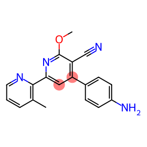 [2,2'-Bipyridine]-5-carbonitrile, 4-(4-aminophenyl)-6-methoxy-3'-methyl-