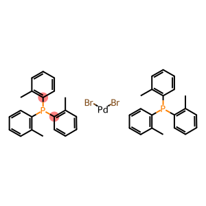 trans-Dibromo[bis(tri-o-tolylphosphine)]palladium(II)