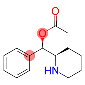 2-Piperidinemethanol, α-phenyl-, 2-acetate, (αR,2R)-