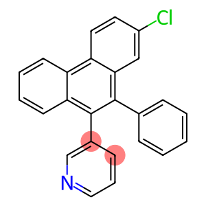 Pyridine, 3-(2-chloro-10-phenyl-9-phenanthrenyl)-