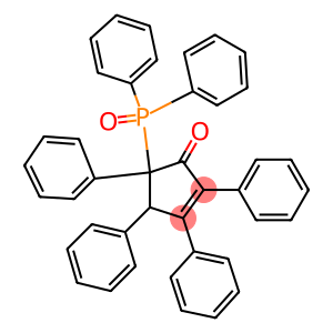 5-(Diphenylphosphinyl)-2,3,4,5-tetraphenyl-2-cyclopenten-1-one