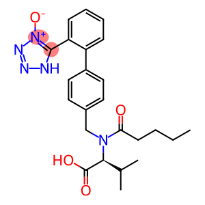 (S)-5-(4''-((N-(1-Carboxy-2-methylpropyl)pentanamido)methyl)-[1,1''-biphenyl]-2-yl)-1H-tetrazole 4-oxide