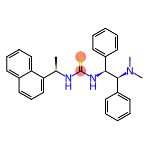 1-((1S,2S)-2-(二甲氨基)-1,2-二苯乙基)-3-((R)-1-(萘-1-基)乙基)硫脲