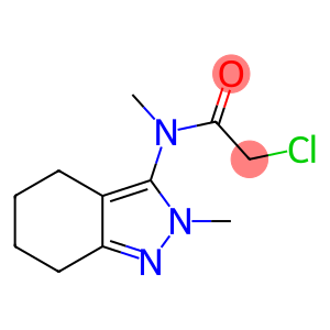 Acetamide, 2-chloro-N-methyl-N-(4,5,6,7-tetrahydro-2-methyl-2H-indazol-3-yl)-