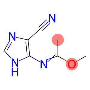 Ethanimidic  acid,  N-(5-cyano-1H-imidazol-4-yl)-,  methyl  ester  (9CI)