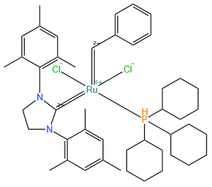 Tricyclohexylphosphine[1,3-bis(2,4,6-trimethylphenyl)-4,5-dihydroimidazol-2-ylidene][benzylidine]Ruthenium(IV)dichloride