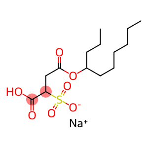 2-Sulfosuccinic acid 4-decyl 1-sodium salt