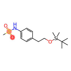 N-[4-[2-[[(1,1-Dimethylethyl)dimethylsilyl]oxy]ethyl]phenyl]methanesulfonamide