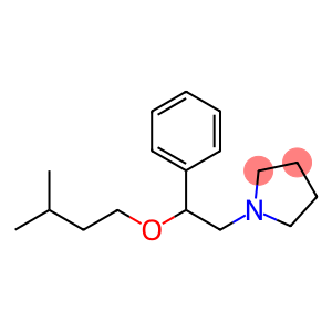 Pyrrolidine, 1-[2-(3-methylbutoxy)-2-phenylethyl]-