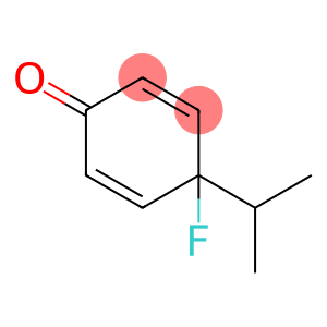 2,5-Cyclohexadien-1-one, 4-fluoro-4-(1-methylethyl)-