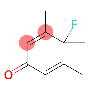 2,5-Cyclohexadien-1-one, 4-fluoro-3,4,5-trimethyl-