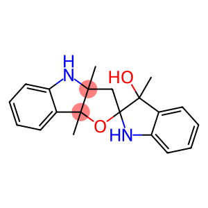 1',3,3',3a,4,8b-Hexahydro-3',3a,8b-trimethylspiro[2H-furo[3,2-b]indole-2,2'-[2H]indol]-3'-ol