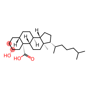 2β-Hydroxy-5α-cholestan-19-oic acid