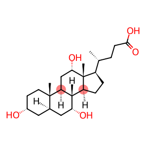 3-α,7-α,12-α-Trihydroxy-5-α-cholanoic Acid