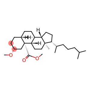 5α-Cholestan-19-oic acid, 2β-methoxy-, methyl ester (8CI)