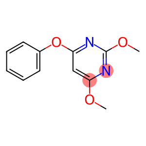 Pyrimidine, 2,4-dimethoxy-6-phenoxy- (9CI)