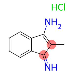 1H-Inden-3-amine,1-imino-2-methyl-, hydrochloride (1:1)
