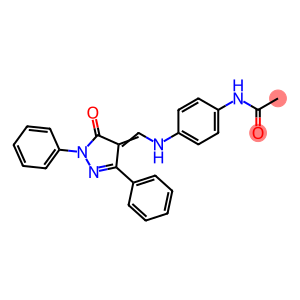 Acetamide, N-[4-[[(1,5-dihydro-5-oxo-1,3-diphenyl-4H-pyrazol-4-ylidene)methyl]amino]phenyl]-