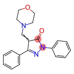 4-(Morpholinomethylene)-1,3-diphenyl-2-pyrazolin-5-one